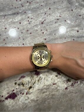 Tory Burch Gold-Tone Watch